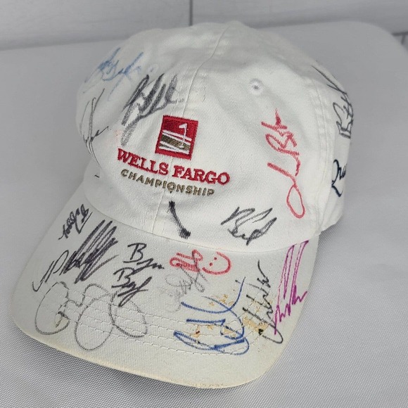 Wells Fargo Championship PGA Autographed McIlroy Mickelson Johnson Fowler Signed - Picture 5 of 12